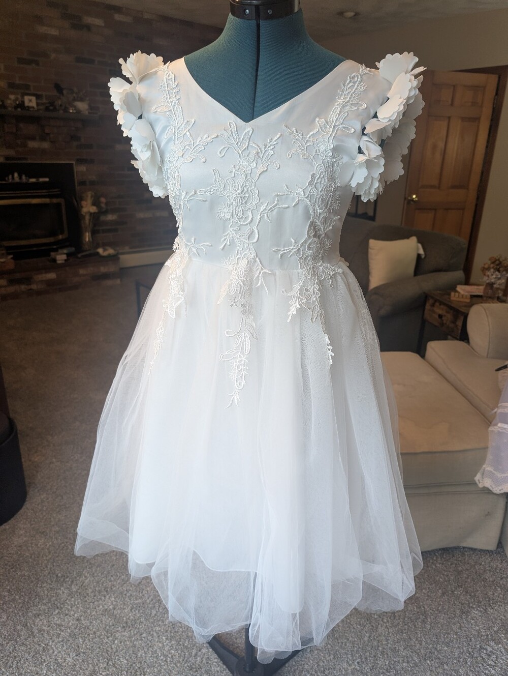 Trish Scully Floral applique Dress